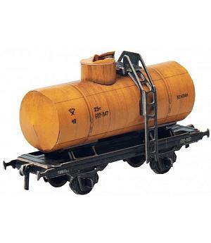 Clever PAPER 143861 - Ferrocarril Collection Benzine De Cisterna De Fibra Puzle 3D